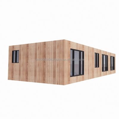 Colorato su misura Contenitore robusto a due piani Mini bar a 20 piedi Pop-up store con tubi quadrati in acciaio galvanizzato