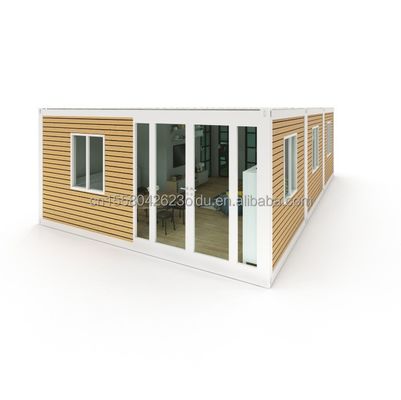 Casa di container pieghevole in acciaio galvanizzato con telaio prefabbricato e in acciaio