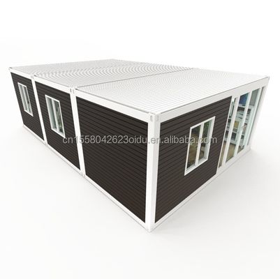 Case in container Moderno design per assemblaggio rapido e conveniente di 3 camere 2 bagni Casa prefabbricata