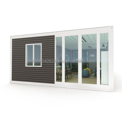 Case in container Moderno design per assemblaggio rapido e conveniente di 3 camere 2 bagni Casa prefabbricata