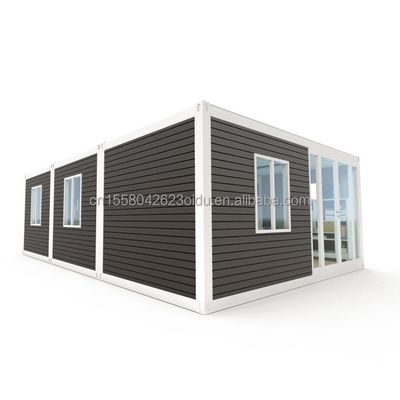 Case in container Moderno design per assemblaggio rapido e conveniente di 3 camere 2 bagni Casa prefabbricata
