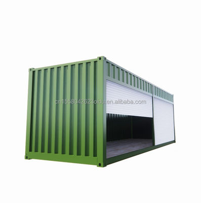 20 piedi Prefabbricato Modulo di imballaggio piatto Casa Garage Stoccaggio Booth Casa container con stile di design moderno semplice