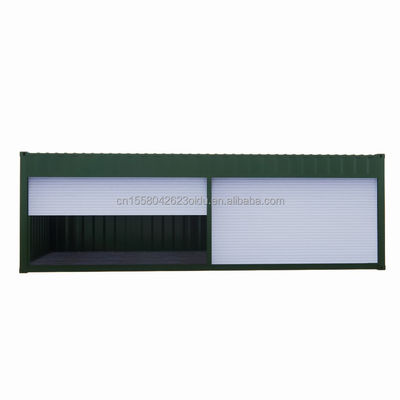 20 piedi Prefabbricato Modulo di imballaggio piatto Casa Garage Stoccaggio Booth Casa container con stile di design moderno semplice