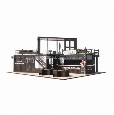 Prefabbricato Pieghevole Negozio Portatile Magazzino Ufficio Edificio Spedizioni Container Casa Traslochi Camper con colore personalizzato