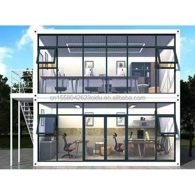Contenitore prefabbricato di galvanizzazione in acciaio con 50/75/100 mm di pannello sandwich ondulato