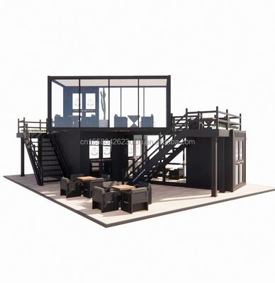 Prefabbricato Pieghevole Negozio Portatile Magazzino Ufficio Edificio Spedizioni Container Casa Traslochi Camper con colore personalizzato