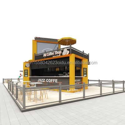 Legatura di alluminio Finestre 20ft 40ft Prefab Mobile Bar di spedizione Caffe' Ristoranti Container Casa modulare Casa