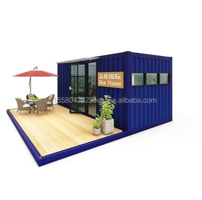 Rapido costruzione di case minuscole case in container stile di design moderno case prefabbricate per una camera da letto una soluzione di soggiorno bagno