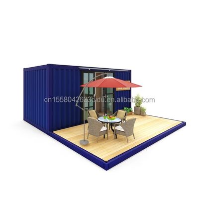 Rapido costruzione di case minuscole case in container stile di design moderno case prefabbricate per una camera da letto una soluzione di soggiorno bagno
