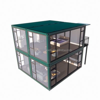 Finestre in lega di alluminio in camere da letto di lusso personalizzate Bagni e cucine con 50/75/100mm Wave Sandwich Panel Walls