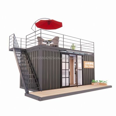 Modern Design 20ft o 40ft portabile Container di spedizione negozio di abbigliamento prefabbricato Mobile Shop Store House per il commercio al dettaglio