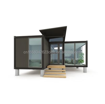 Casa di contenitori a colori personalizzati Casa prefabbricata mobile Casa prefabbricata da 20 piedi Spedizione Kit di casa piccola per hotel