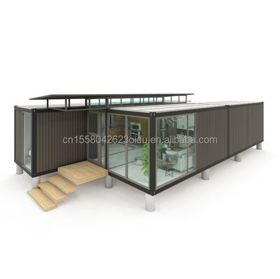 Casa di contenitori a colori personalizzati Casa prefabbricata mobile Casa prefabbricata da 20 piedi Spedizione Kit di casa piccola per hotel
