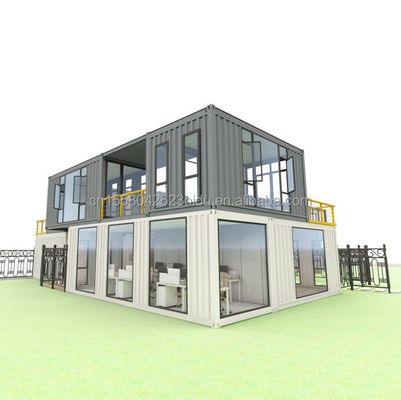 Tubi quadrati in acciaio galvanizzato Struttura principale per la progettazione e la costruzione di case container per hotel su misura