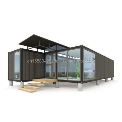 Casa di contenitori a colori personalizzati Casa prefabbricata mobile Casa prefabbricata da 20 piedi Spedizione Kit di casa piccola per hotel