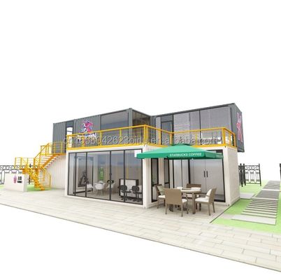 Tubi quadrati in acciaio galvanizzato Struttura principale per la progettazione e la costruzione di case container per hotel su misura