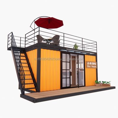 Hotel 20 Piedi Contenitore Portatile Abbigliamento Negozio Prefabbricato Caffè Mobile Store Magazzino
