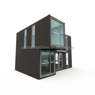 50/75/100mm Wave Sandwich Panel Pareti Contenitore modulare Ufficio prefabbricato per spazi di lavoro moderni e flessibili