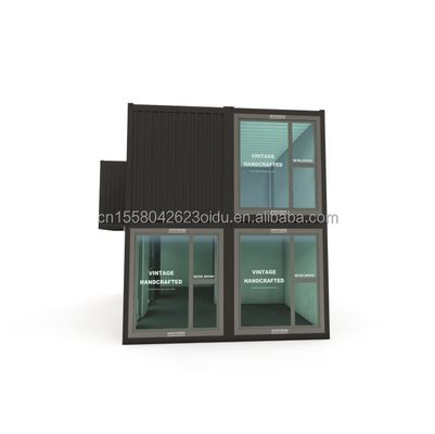 50/75/100mm Wave Sandwich Panel Pareti Contenitore modulare Ufficio prefabbricato per spazi di lavoro moderni e flessibili