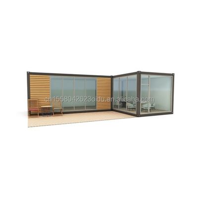 Cornice in acciaio galvanizzato in acciaio piegato 180g Cabine semplici prefabbricate in legno Cabine portatili con dimensioni da 20 piedi o 40 piedi
