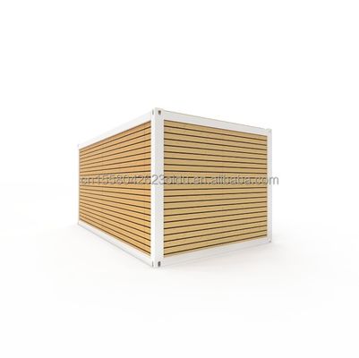 Alberghi Accomodamento Aluminico Leggio Finestre Moderne Struttura Modulare In Acciaio Imitazione Legno Appartamento per singola persona di lusso