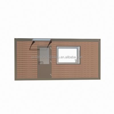 Tubi quadrati in acciaio galvanizzato Struttura principale Casa prefabbricata per 20 piedi o 40 piedi Casa di lusso moderna