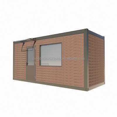 Tubi quadrati in acciaio galvanizzato Struttura principale Casa prefabbricata per 20 piedi o 40 piedi Casa di lusso moderna