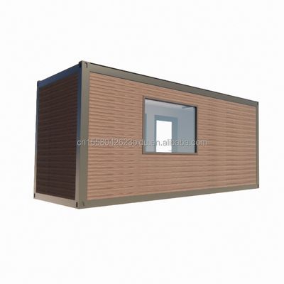 Tubi quadrati in acciaio galvanizzato Struttura principale Casa prefabbricata per 20 piedi o 40 piedi Casa di lusso moderna