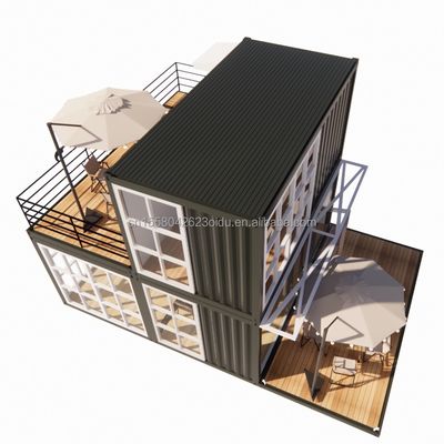 Casa prefabbricata mobile per negozi in stile di design cinese