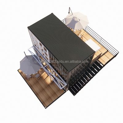 Casa prefabbricata mobile per negozi in stile di design cinese