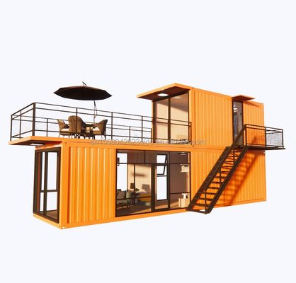 Hotel Prefabbricato Modulare Acciaio Container Case Sentry Box Mobile Container House 20ft 40ft