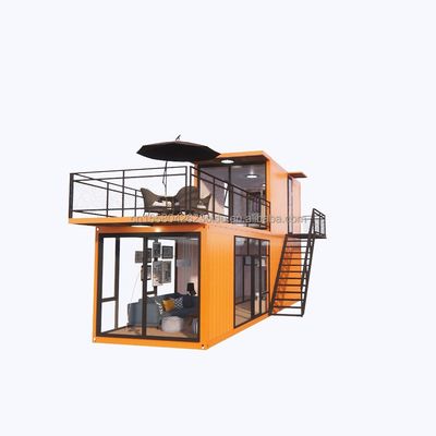 Hotel Prefabbricato Modulare Acciaio Container Case Sentry Box Mobile Container House 20ft 40ft