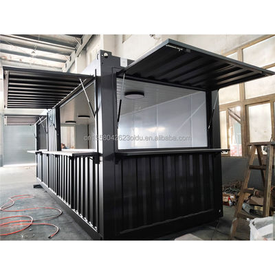 Pop-up Shop Container Shop per il design moderno Negozi prefabbricati Caffe' Fast-food Ristorante Negozio di comodità Chiosco