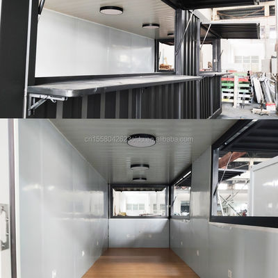 Pop-up Shop Container Shop per il design moderno Negozi prefabbricati Caffe' Fast-food Ristorante Negozio di comodità Chiosco