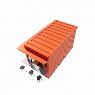20ft o 40ft Commercial Outdoor Container di spedizione Bar caffè Facile installazione Moderna casa in acciaio Flat Pack Container migliore