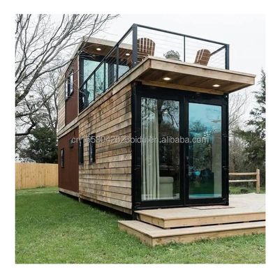 Hotel 20ft-40ft portabile casa di contenitori in legno portabile contenitore di trasporto marittimo rinnovamento con hotel standard