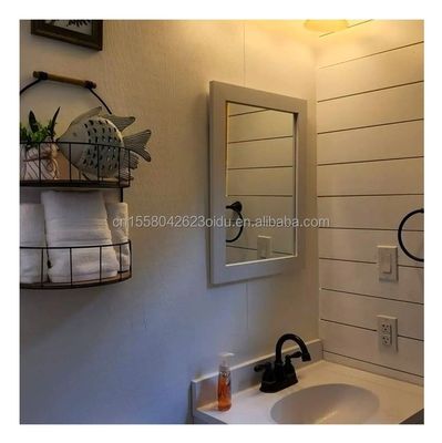Tubi quadrati in acciaio galvanizzato Cabina modulare prefabbricata Giardino in legno Sala solare attrezzature complete