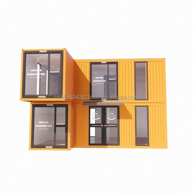 20ft/40ft Prefab Modular Tiny Kit Set Cabina Case Container Casa Moderno Stile di Design 3 Camere da letto Casa pronta