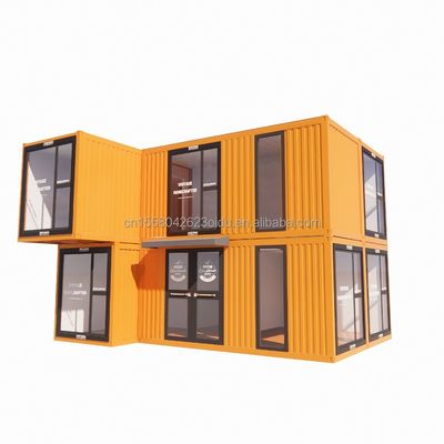 20ft/40ft Prefab Modular Tiny Kit Set Cabina Case Container Casa Moderno Stile di Design 3 Camere da letto Casa pronta