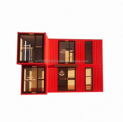 20ft/40ft Prefab Modular Tiny Kit Set Cabina Case Container Casa Moderno Stile di Design 3 Camere da letto Casa pronta