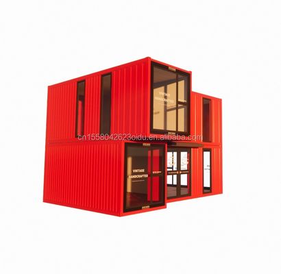 20ft/40ft Prefab Modular Tiny Kit Set Cabina Case Container Casa Moderno Stile di Design 3 Camere da letto Casa pronta