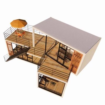 Parete 50/75/100mm Wave Sandwich Panel Casa portatile Case mobili Case prefabbricate Edificio ufficio per luoghi Container Cucine alberghiere