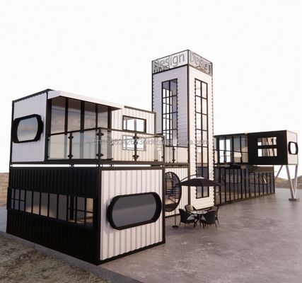 Tubi quadrati in acciaio galvanizzato Container Shop Shipping Container Portable Shop Container 3D Model Design