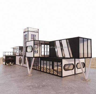 Tubi quadrati in acciaio galvanizzato Container Shop Shipping Container Portable Shop Container 3D Model Design