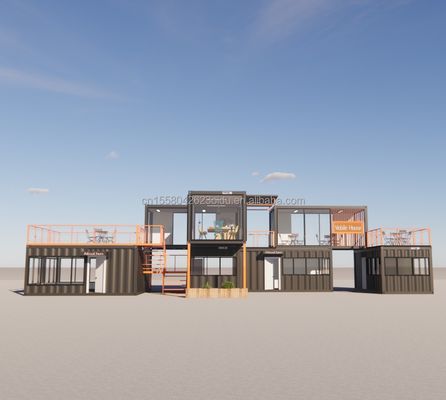 Prezzi accessibili Bella casa con pareti Multiplice combinazioni di 20 piedi Casa prefabbricata Case minuscole Contenitore in colore personalizzato