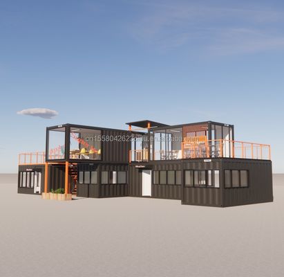 Prezzi accessibili Bella casa con pareti Multiplice combinazioni di 20 piedi Casa prefabbricata Case minuscole Contenitore in colore personalizzato