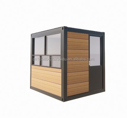 Casette di tubi quadrati in acciaio galvanizzato adatte per bar mobili per camion di caffè e bar per container di spedizione