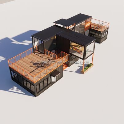 Prezzi accessibili Bella casa con pareti Multiplice combinazioni di 20 piedi Casa prefabbricata Case minuscole Contenitore in colore personalizzato