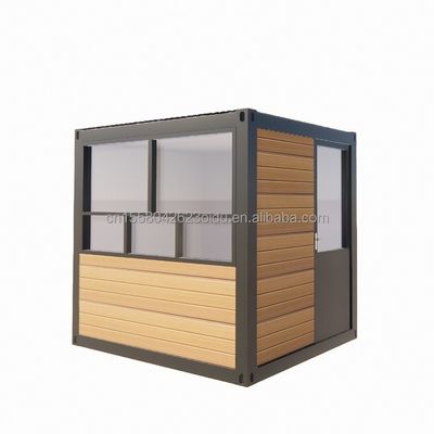 Casette di tubi quadrati in acciaio galvanizzato adatte per bar mobili per camion di caffè e bar per container di spedizione