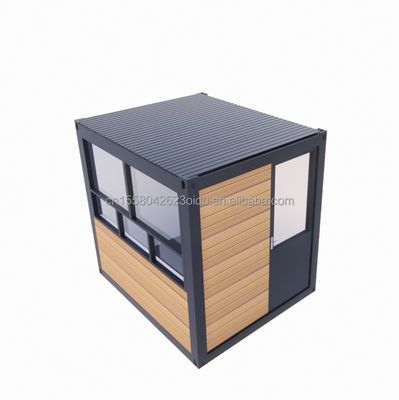 Casette di tubi quadrati in acciaio galvanizzato adatte per bar mobili per camion di caffè e bar per container di spedizione